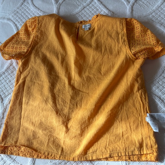 Collared Eyelet Top - Picture 8 of 8